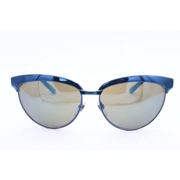 New Authentic Gucci GG 4249/S BO33U Cat Eye Blue Sunglasses Brown Lens 59mm (A) main image 6